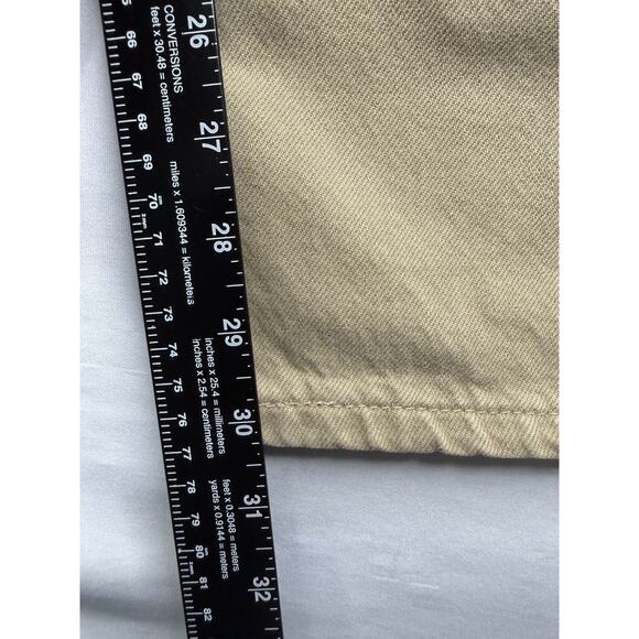 Levis 550 Jeans Mens 34x32 (32x30) Khaki Tan Relaxed Fit Made in USA 1997 - Picture 5 of 9